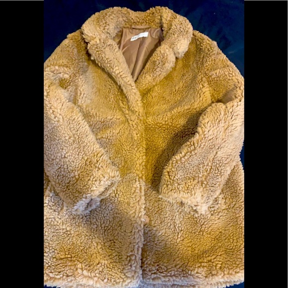H&M Other - Dark tan H&M teddy coat kids size 11-12